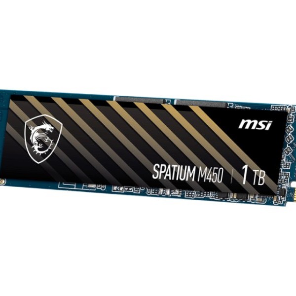 MSI SPATIUM M450 1TB PCIe 4.0 NVMe M.2 SSD
