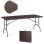 MultiGarden Sklopivi sto za proslave 180 cm Brown