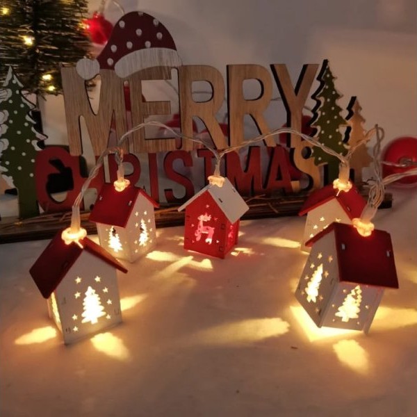 MUSICMAN LED svetleći niz ''kućice'' 0.9m