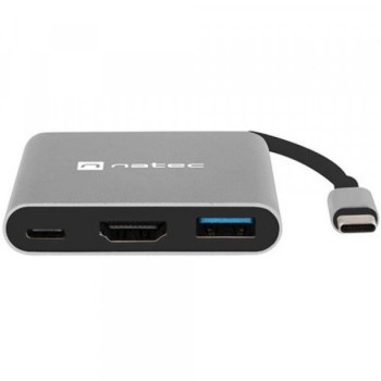 NATEC NMP-1607 FOWLER MINI, USB-C Multiport Adapter