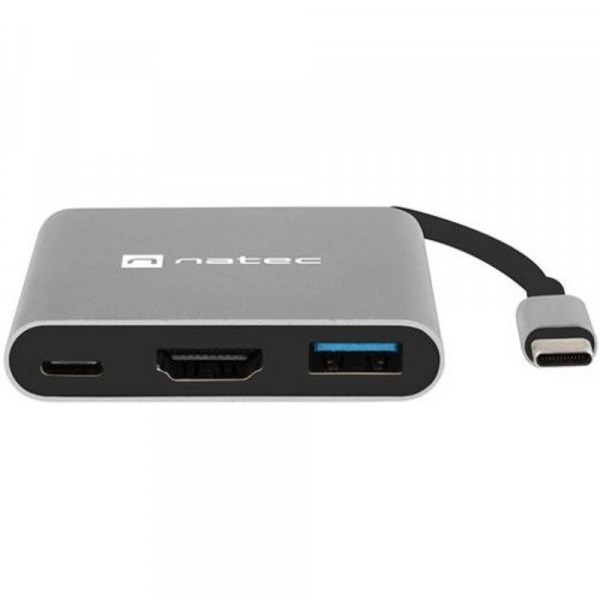 NATEC NMP-1607 FOWLER MINI, USB-C Multiport Adapter