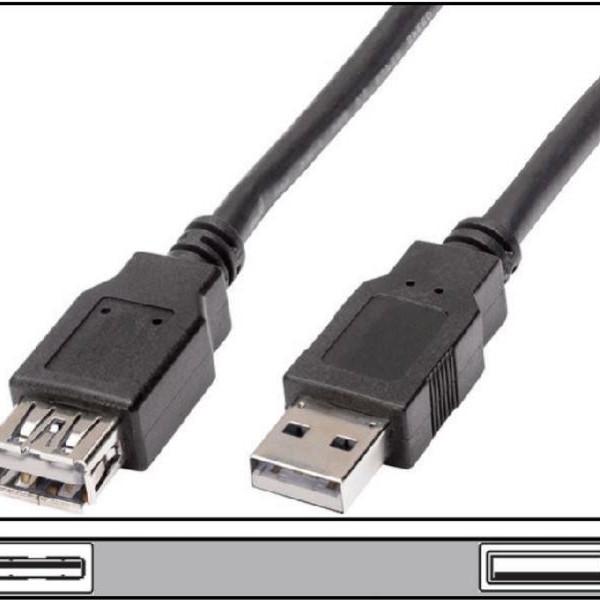 NEDIS Kabl USB A-M/A-F 3.0 2m produžni