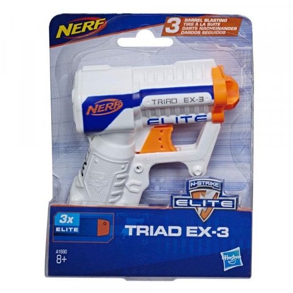 NERF Pištolj Elite Triad EX-3