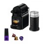 NESPRESSO Aparat za espresso kafu i za pravljenje pene od mleka Inissia Black i Aeroccino 3, A3ND40EUBK-DL