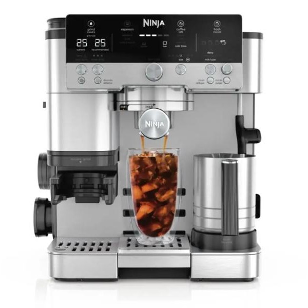 NINJA Aparat za kafu NINJA ES601E Luxe Café Premier/crna-siva