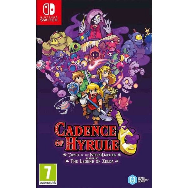 NITENDO Switch Cadence of Hyrule: Crypt of the NecroDancer featuring The Legend of Zelda