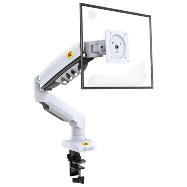 NORTH BAYOU F80 Stoni nosač za monitore Beli
