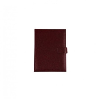 NOVASKIN Agenda sa zlatnim mehanizmom B5 Bordo