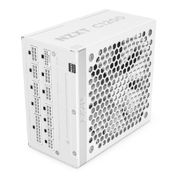 NZXT C1200 1200W ATX 3.X Gold modularno napajanje belo PA-2G2BW-EU