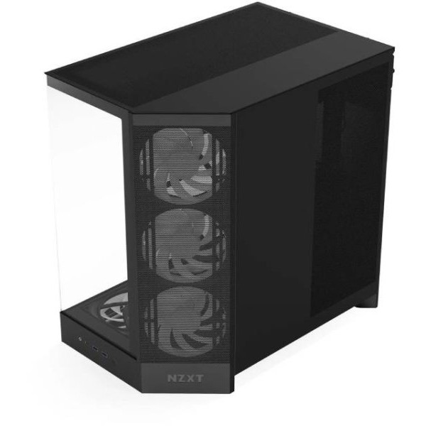 NZXT H9 Flow RGB+ Gaming kućište crno CM-H92FB-P1