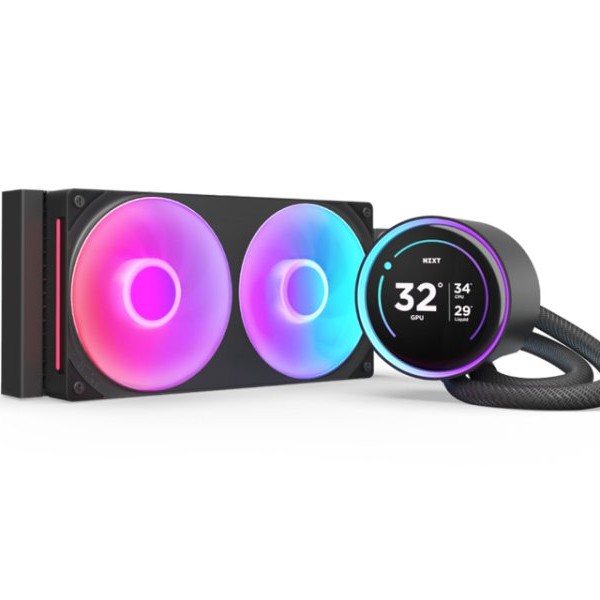 NZXT Kraken Elite 240 RGB V2 vodeno hlađenje crno RL-KR24E-B2