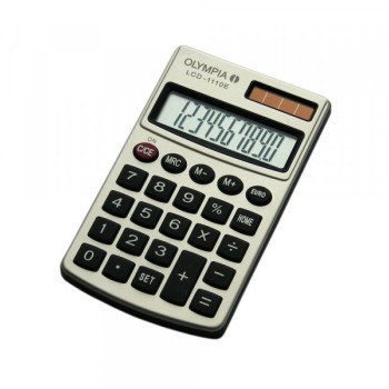 OLYMPIA Kalkulator 1110E Euro (sivi)