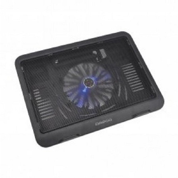 OMEGA Cooler pad OMNCPWB wind 14cm crni