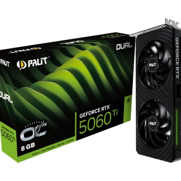 PALIT NVidia GeForce RTX 5060 Ti 8GB 128bit RTX5060 Ti Dual OC grafička karta