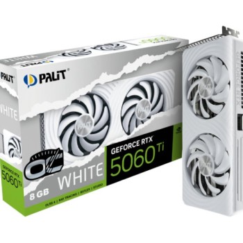 PALIT NVidia GeForce RTX 5060 Ti 8GB 128bit RTX5060Ti WHITE OC 8GB GDDR7