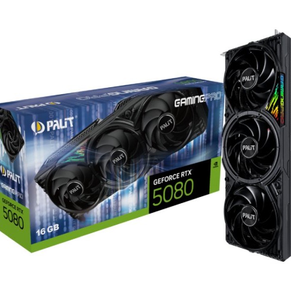PALIT NVidia GeForce RTX 5080 16GB 256bit RTX 5080 GamingPro grafička karta
