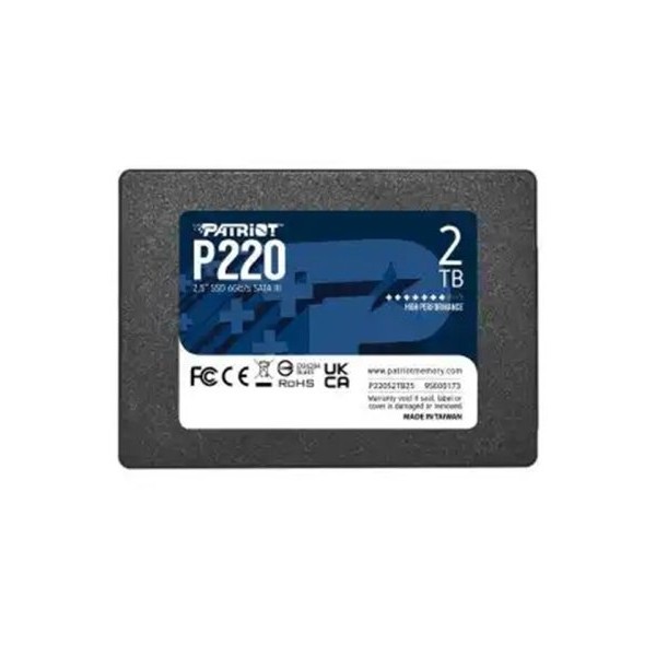 PATRIOT 2.5 SATA3 2TB Patriot P220 550MBs/500MBs P220S2TB25