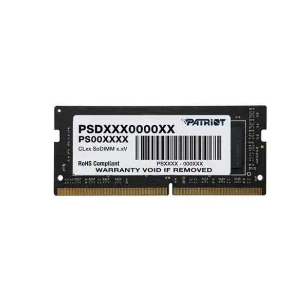 PATRIOT 8GB DDR4 3200MHz SODIMM Signature Single Channel PSD48G32002S