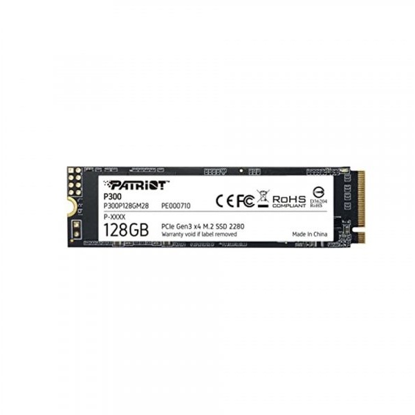 PATRIOT M.2 NVMe 128GB Patriot P300 1600MBs/600MBs P300P128GM28