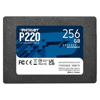 PATRIOT SSD 2.5 SATA3 256GB Patriot P220 550MBs/490MBs P220S256G25
