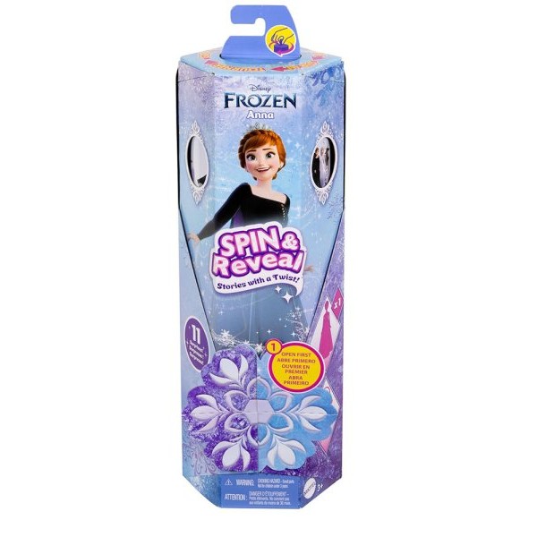 PERTINI Frozen Anna spin & reveal lutka