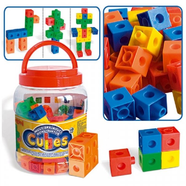 PERTINI Konstruktor multispajajući cubes u tegli