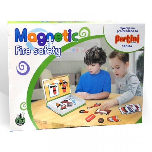 PERTINI Magnetni set-mali vatrogasac