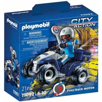 PERTINI Playmobil City action Policajac na kvadu
