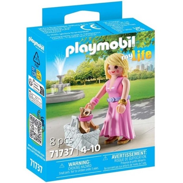 PERTINI Playmobil My life Devojka u šetnji sa čivavom