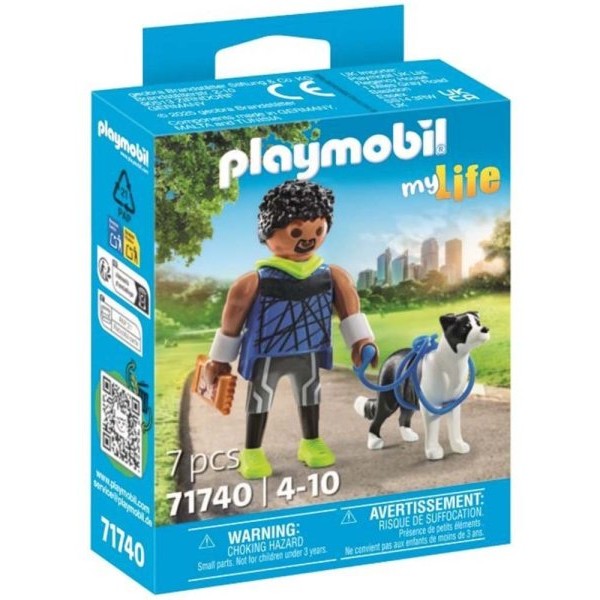 PERTINI Playmobil My life Tračanje sa border kolijem