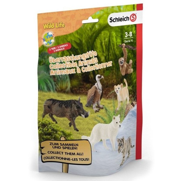 PERTINI Schleich 3 divlje životinje iznenadjenja
