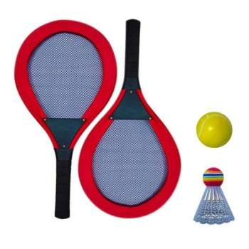 PERTINI Set za tenis i badminton crveni