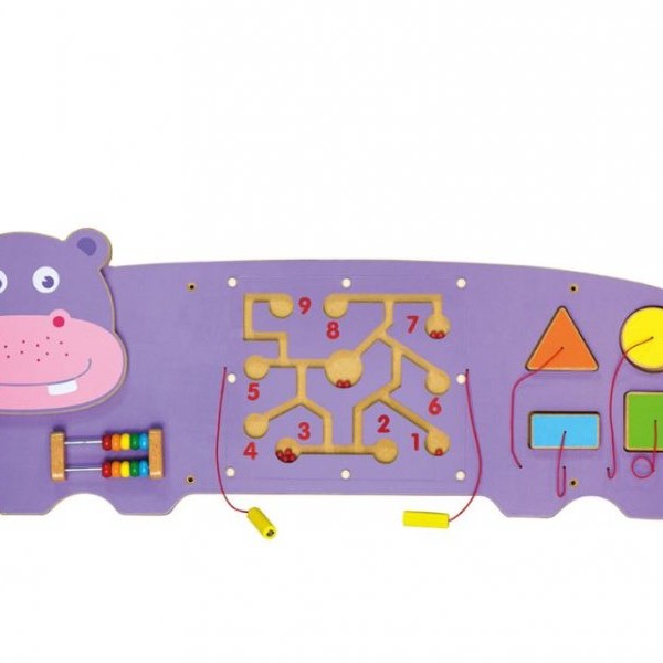 PERTINI Viga grafomotorička tabla - hippo