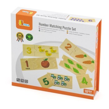 PERTINI Viga puzzle - učimo brojanje