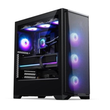 Phanteks Kućište PHANTEKS Eclipse G370A D-RGB 3x 120mm,Glass, Crno PH-EC370A_DBK01