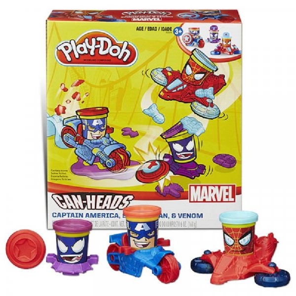 PLAY-DOH Marvel plastelin set 16656