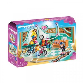PLAYMOBIL City Life - Prodavnica bicikala i skejtova