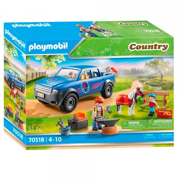PLAYMOBIL Country Potkivanje konja