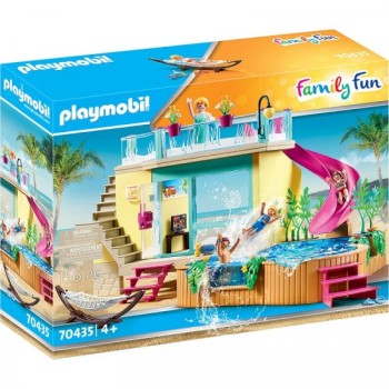 PLAYMOBIL Family Fun Bungalov sa bazenom