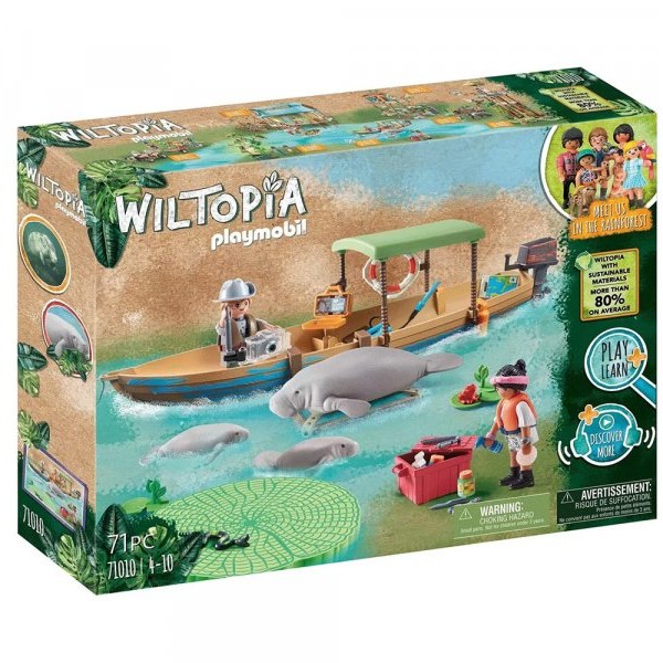 PLAYMOBIL Wiltopia Razgledanje morskih krava
