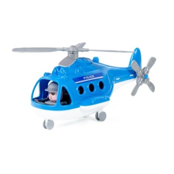 Polesie Policijski helikopter za decu Alpha Plavi 68675