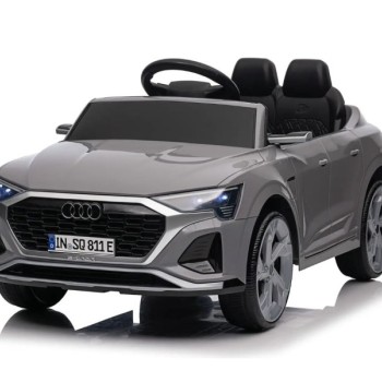 PREMIUM STIL Automobil na akmulator za decu Audi SQ8, 12V, Sivi