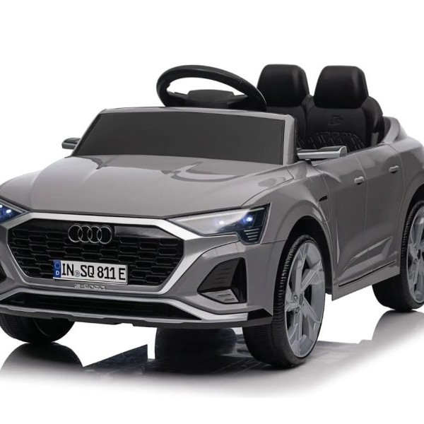PREMIUM STIL Automobil na akmulator za decu Audi SQ8, 12V, Sivi