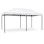 PROGARDEN 3x6x3 gazebo tenda 005 bela