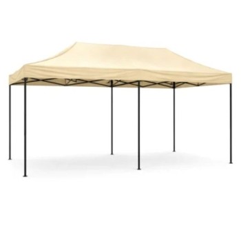 PROGARDEN 3x6x3 gazebo tenda bež 005