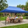 PROGARDEN 3x6x3 gazebo tenda plava 005