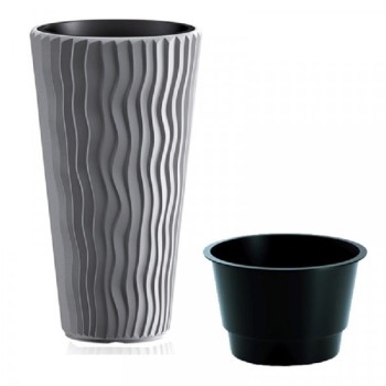 Prosperplast PR DPSP300-405U Saksija Sandy 30x52cm kameno siva