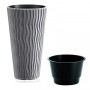 Prosperplast PR DPSP300-405U Saksija Sandy 30x52cm kameno siva