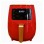 QUANTEK Q1301RD AIR FRYER SA TAJMEROM LCD 6L 1600W CRVENA