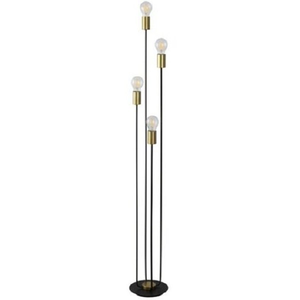 RABALUX Podna lampa lanny crna 4561